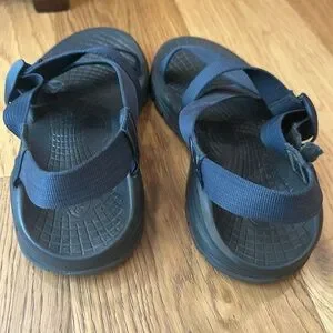 Chaco Zvolv Outdoor Open Toe Sandals Navy Blue Mens Size 10 Chaco Blue Sandals for Men for sale | eBay main image 4